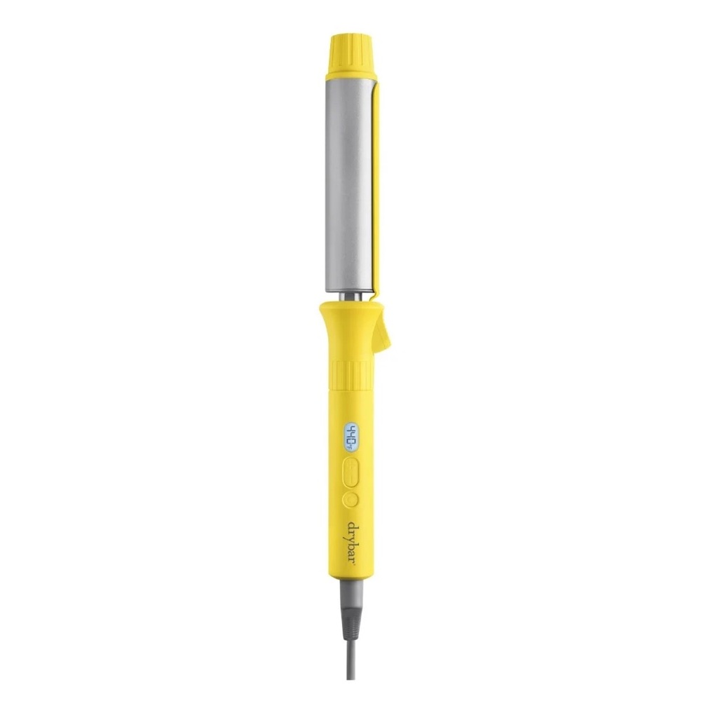 Drybar Yellow and Silver Curling Iron